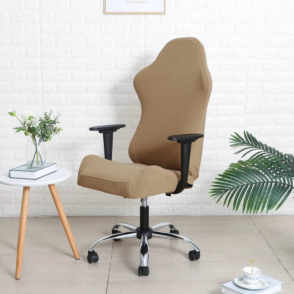 karamell barna rugalmas mosható gamer szék Huzat karamell barna rugalmas mosható gamer szék Huzat