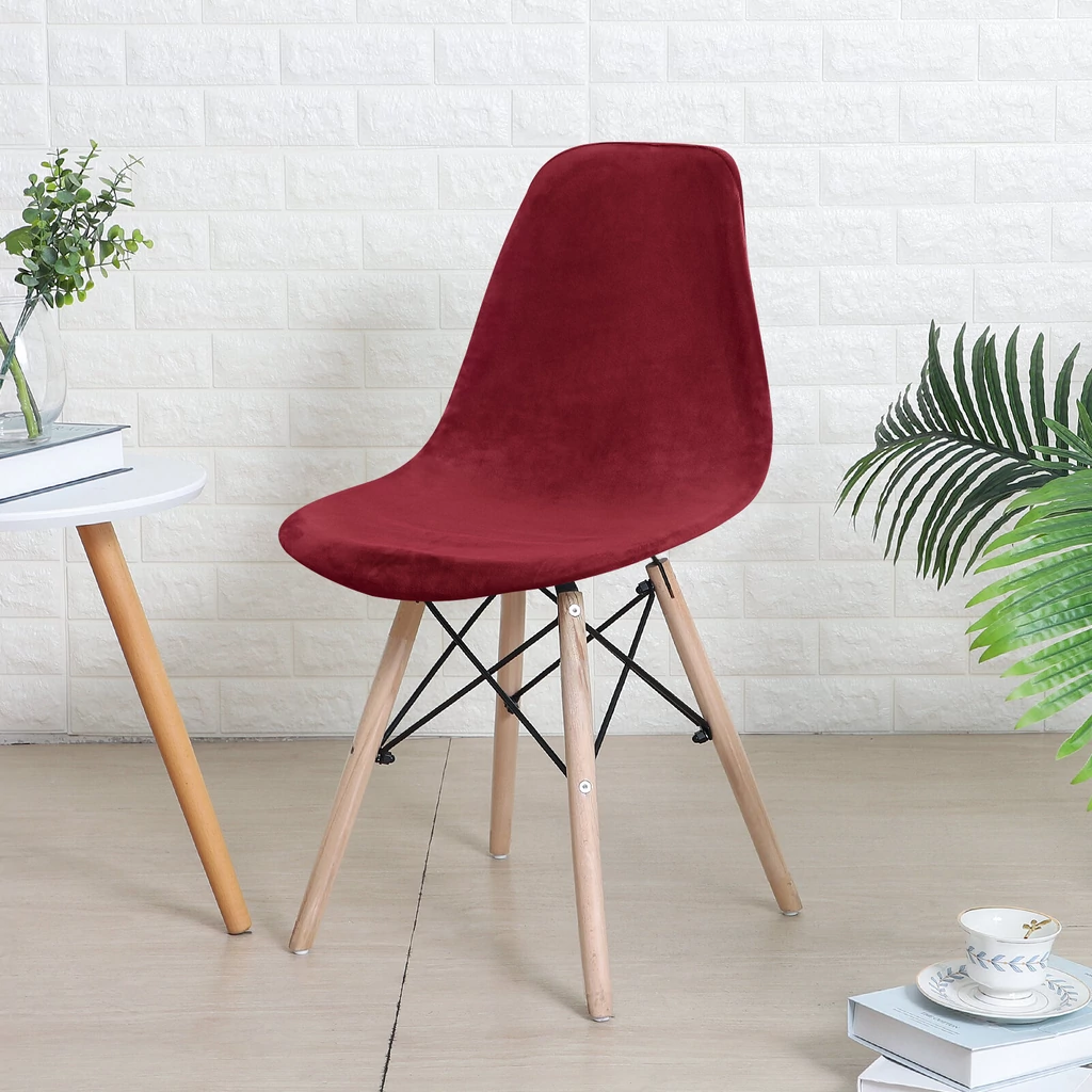 Bordó bársonyos kagylószék Huzat teljes székre