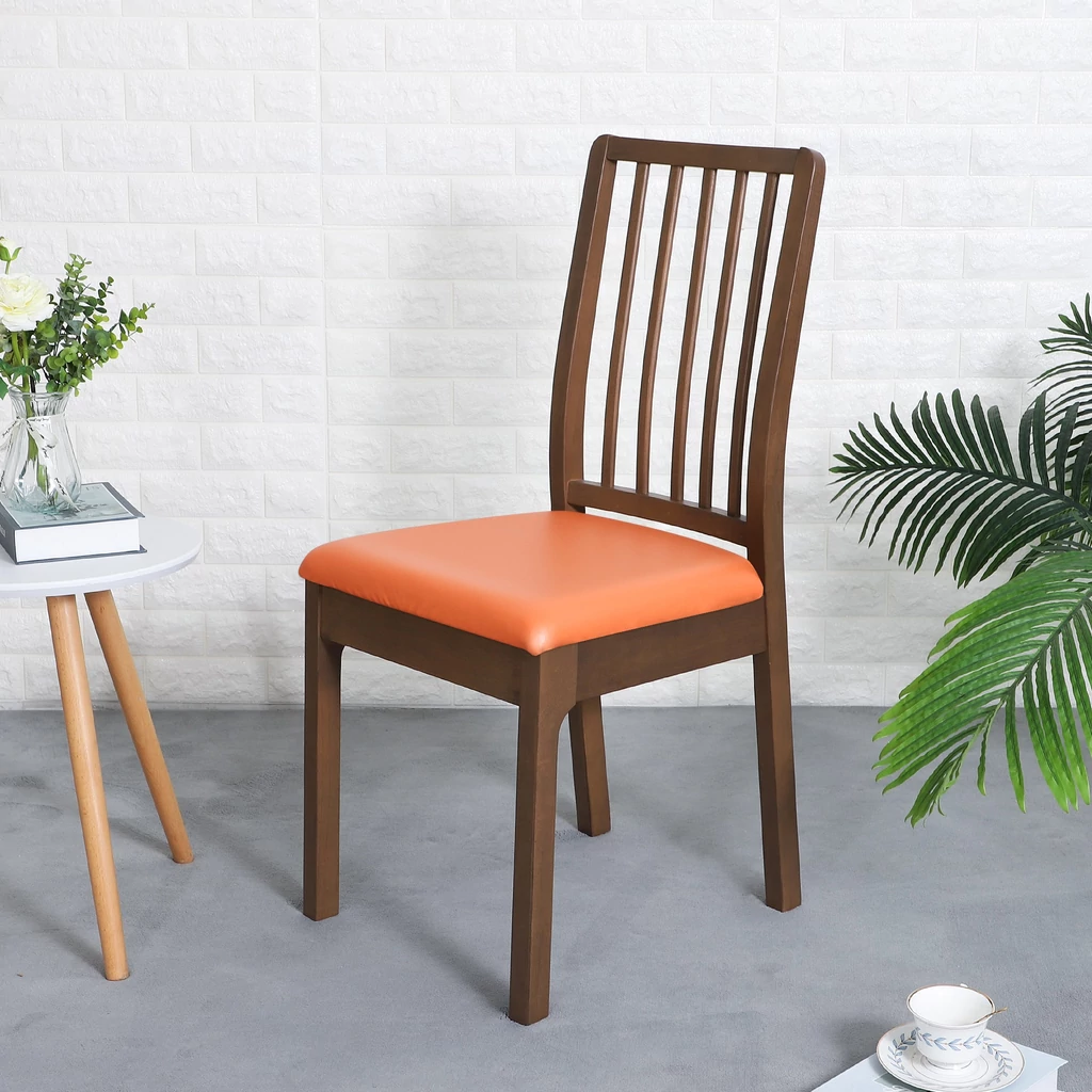 narancssárga vízálló műbőr székHuzat levehető ülésre