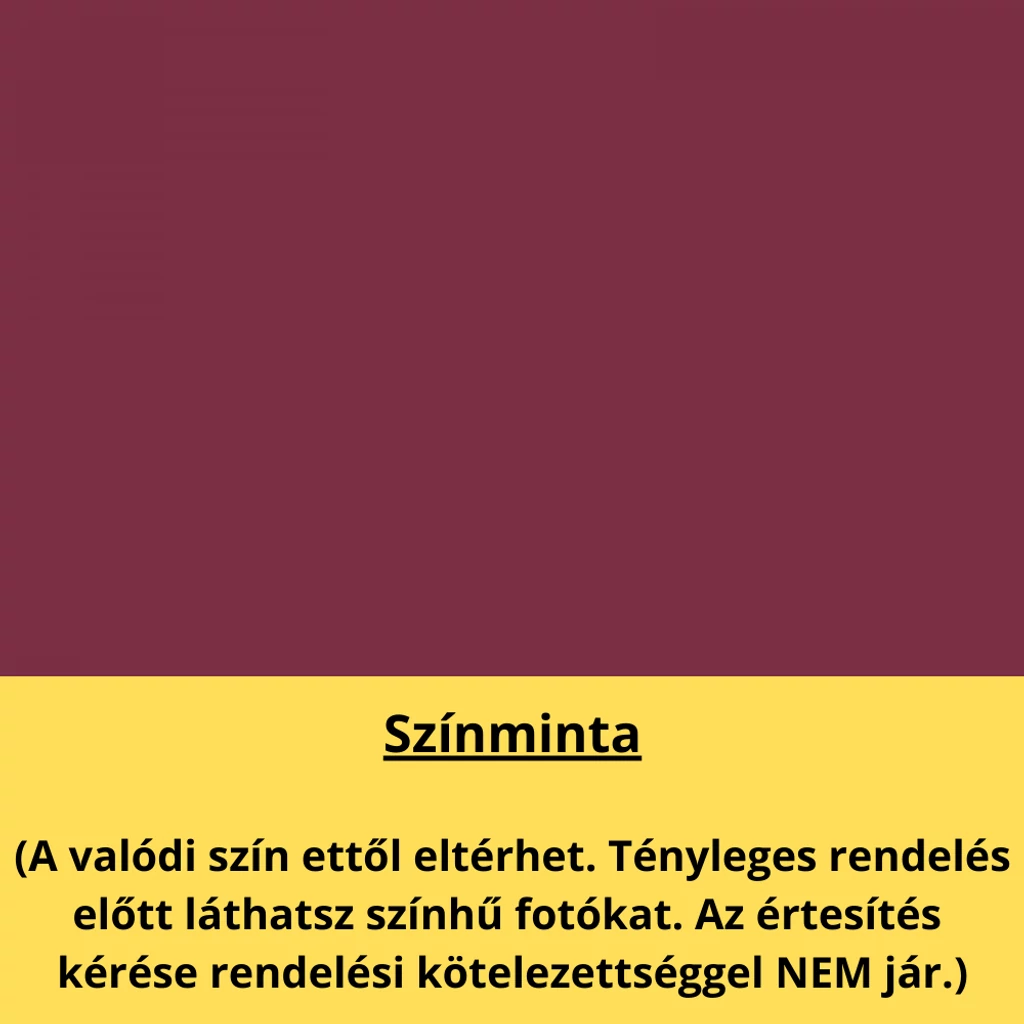 fotelhuzat JYSK UDSBJERG fotelre bordó színkártya