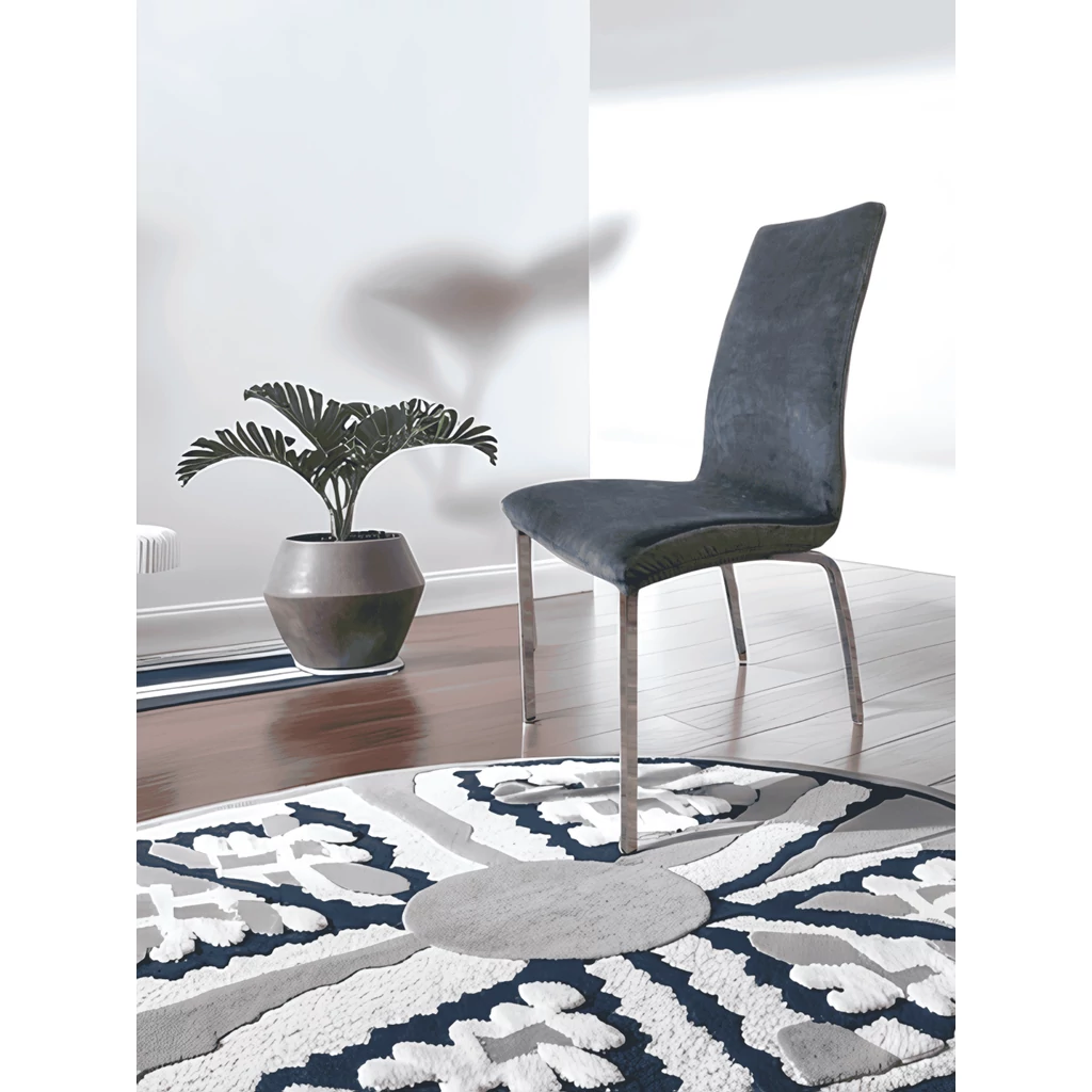 székhuzat JYSK Havndal étkezőszékre szemből sötétszürke székhuzat JYSK Havndal étkezőszékre szemből sötétszürke