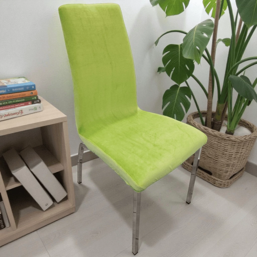 székhuzat JYSK Havndal étkezőszékre zöld színkártya
