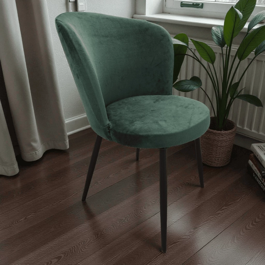 székhuzat JYSK Risskov étkezőszékre sötétzöld