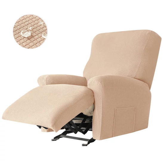 relax fotel huzat rugalmas bézs 1 üléses enyhén vízlepergető