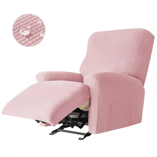 relax fotel huzat rugalmas rózsaszín 1 üléses enyhén vízlepergető