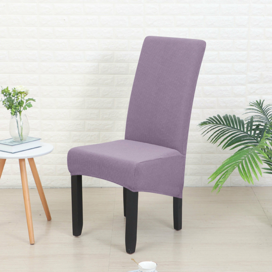 Hosszú lila enyhén vízlepergető székhuzat teljes székre