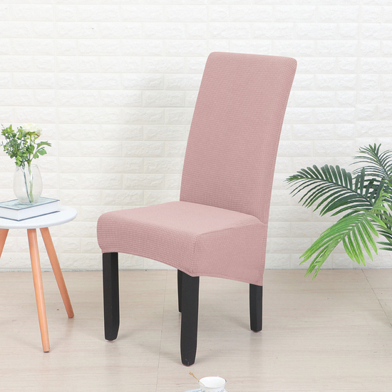 Hosszú rózsaszín enyhén vízlepergető székHuzat teljes székre