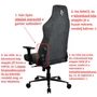 Kép 2/5 - barna gamer szék huzat