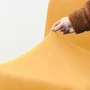 Kép 4/4 - Bársonyos aranyszínű bárszék Huzat