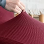 Kép 4/5 - Enyhén vízlepergető bordó bárszék Huzat