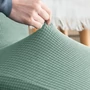 Kép 4/5 - Enyhén vízlepergető zöld bárszék Huzat