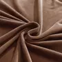 Kép 6/6 - barna bársonyos gumis kanapé huzat 3 személyes