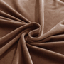 Kép 5/5 - barna bársonyos rugalmas klasszikus fotel huzat