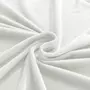 Kép 6/6 - fehér bársonyos gumis kanapé huzat 3 személyes