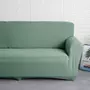 Kép 1/6 - Zöld kanapé huzat 4 személyes enyhén vízlepergető