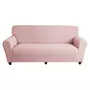 Kép 1/6 - Rózsaszín kanapé huzat 2 személyes enyhén vízlepergető