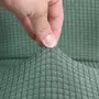 Kép 6/6 - zöld enyhén vízlepergető rugalmas klasszikus fotel huzat