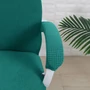 Kép 1/7 - sötét tengerzöld enyhen vizlepergeto forgoszek karfa Huzat
