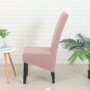 Kép 3/5 - Hosszú rózsaszín enyhén vízlepergető székhuzat teljes székre