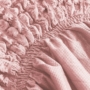 Kép 5/5 - Rózsaszín seersucker székszoknya teljes székre