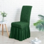 Kép 1/5 - Zöld seersucker székszoknya teljes székre