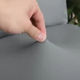 Kép 4/5 - Hosszú szürke vízálló műbőr székHuzat teljes székre