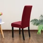 Kép 3/5 - bordó bársonyos székHuzat teljes székre