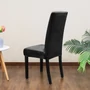 Kép 3/5 - Fekete bársonyos székHuzat teljes székre