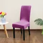 Kép 1/5 - Lila bársonyos székHuzat teljes székre