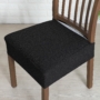 Kép 4/5 - Fekete enyhén vízlepergető székHuzat nem levehető ülésre
