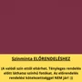 Kép 1/6 - székhuzat JYSK Havndal étkezőszékre bordó színkártya