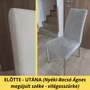 Kép 5/6 - székhuzat JYSK Havndal étkezőszékre Nyéki-Bacsó Ágnes képe 1