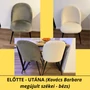 Kép 2/3 - székhuzat JYSK KOKKEDAL étkezőszékre bézs Kovács Barbara